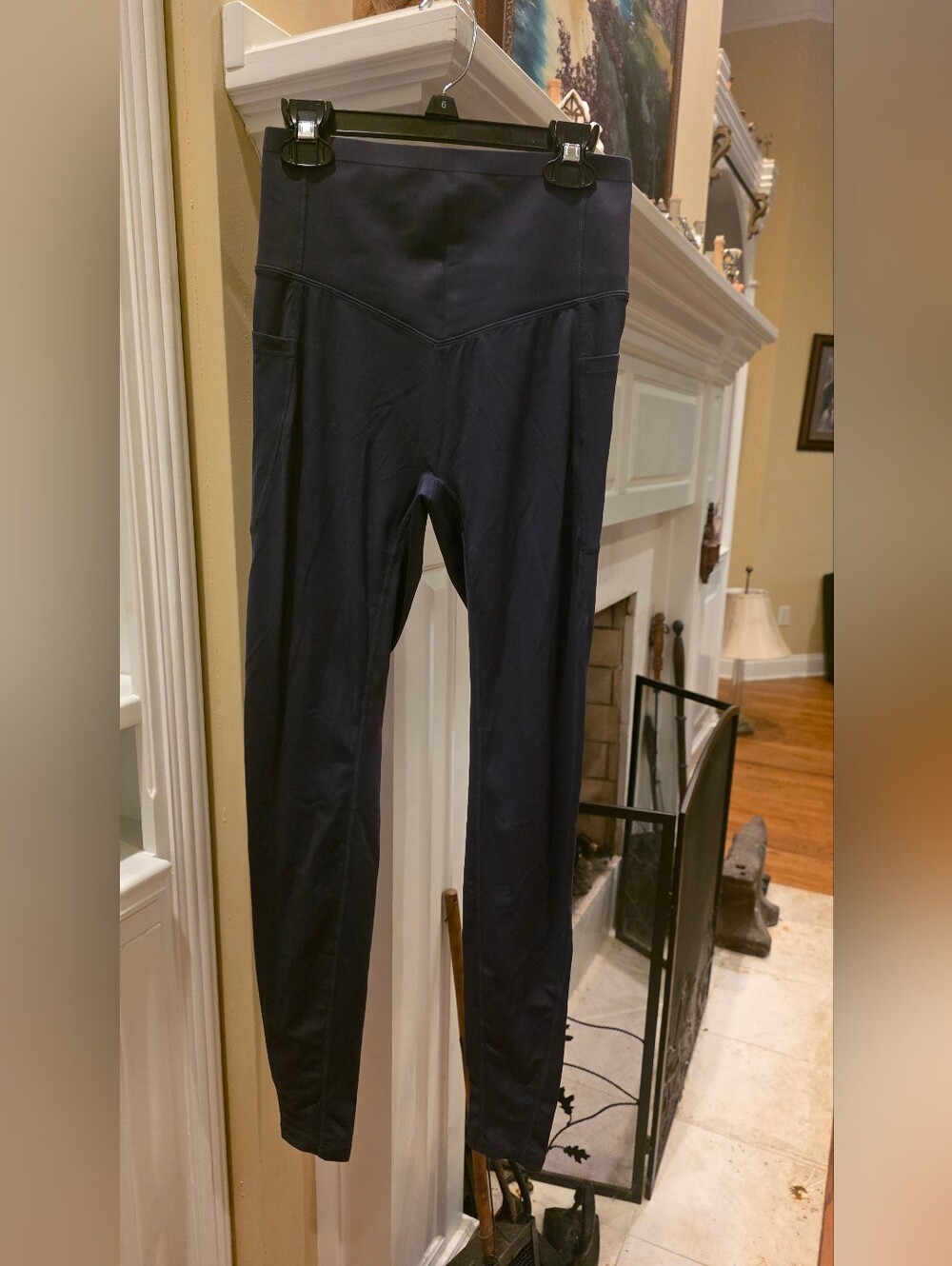 HALARA Navy High-Rise Performance Leggings